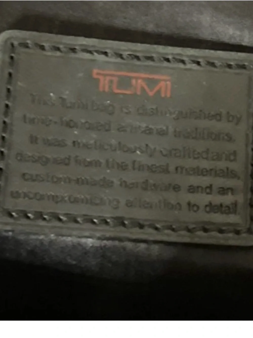 TUMI Alpha Leather Expandable Organizer Laptop Bag Solid Black 96141DH